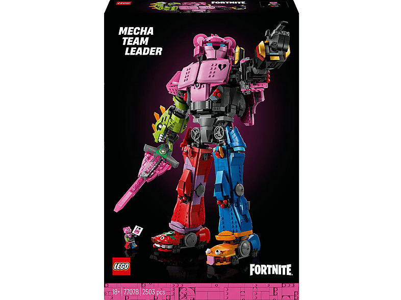 LEGO Fortnite 77078 Mecha-Anführer Bausatz, Mehrfarbig