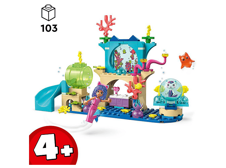 Thumbnail - LEGO Gabby's Dollhouse 11204 Meerjungfrau Gabbys Aquarium Abenteuer Bausatz, Mehrfarbig