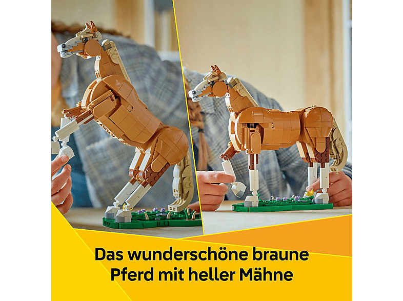 Thumbnail - LEGO Creator 31166 Prächtiges Ross Bausatz, Mehrfarbig