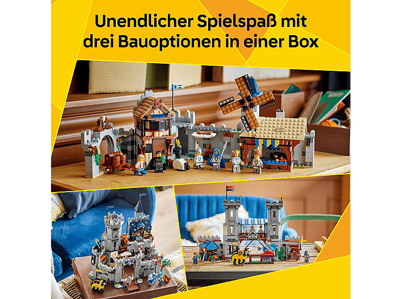 Thumbnail - LEGO Creator 31168 Ritterburg im Mittelalter Bausatz, Mehrfarbig