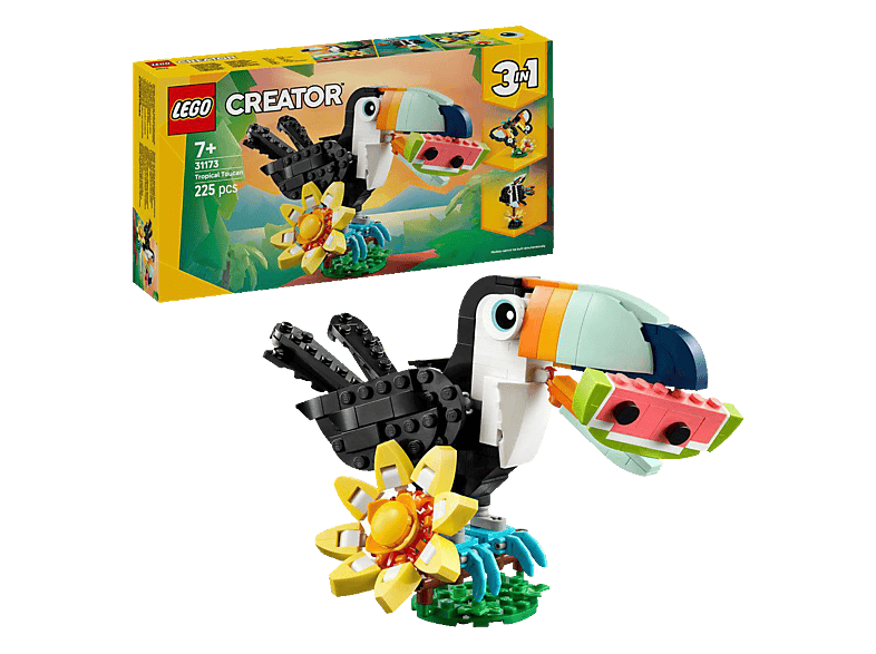 Lego Creator 31173 Wilde Tiere: Tropischer Tukan Bausatz
