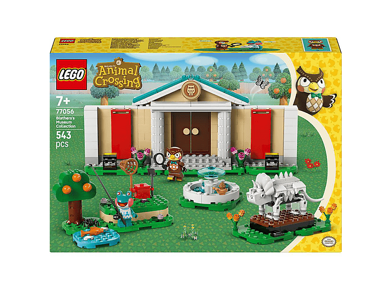 LEGO Animal Crossing™ 77056 Eugens Museumssammlung Bausatz, Mehrfarbig