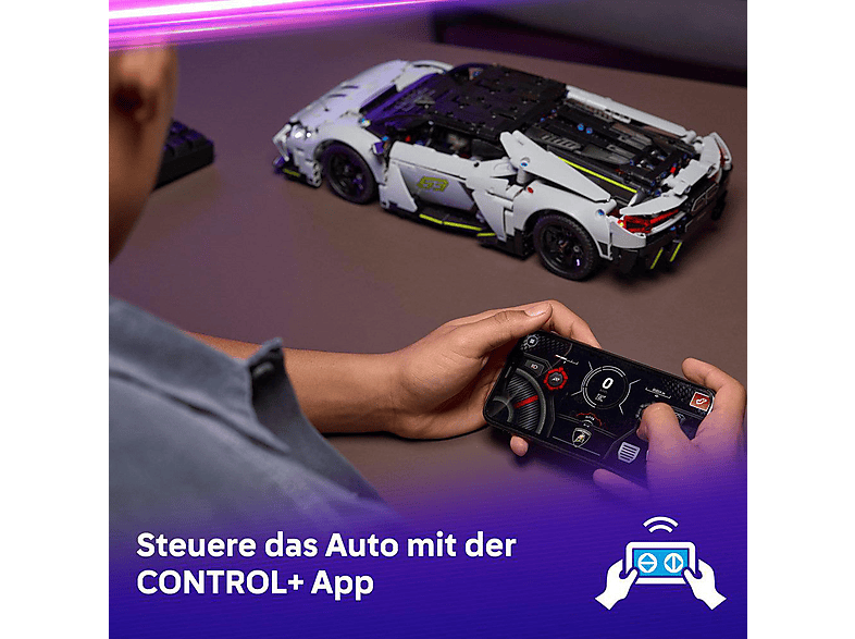 Lego Technic 42214 Lamborghini Revuelto Supersportwagen Bausatz — Foto 3 von 5