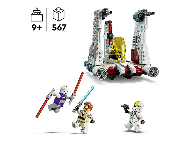 LEGO Star Wars™ 75432 V-19 Torrent-Sternjäger Bausatz, Mehrfarbig