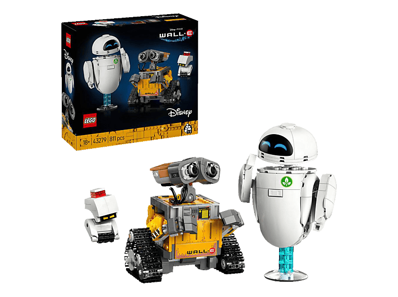 Lego Disney Pixar 43279 Wall-E und EVE Bausatz