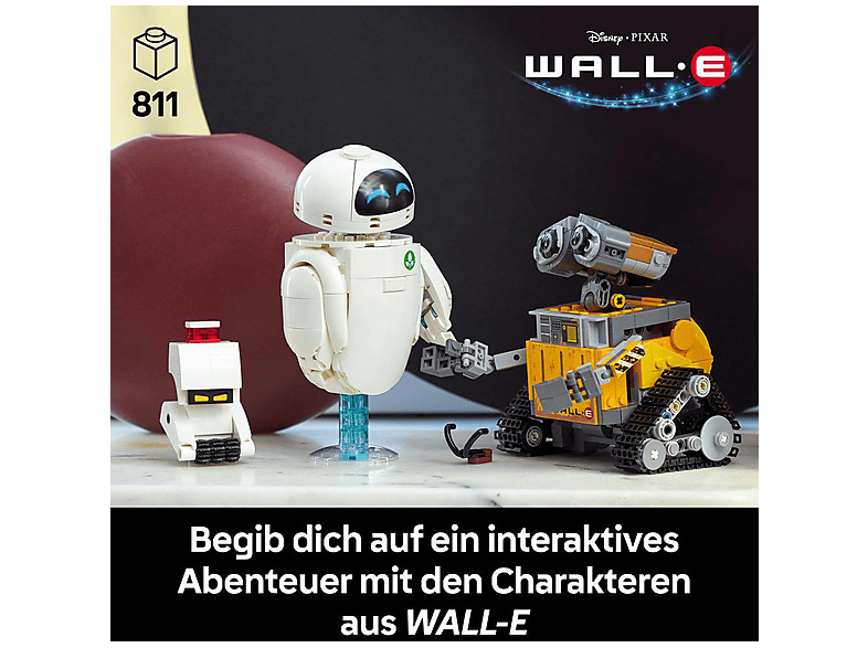 Lego Disney Pixar 43279 Wall-E und EVE Bausatz — Foto 2 von 5