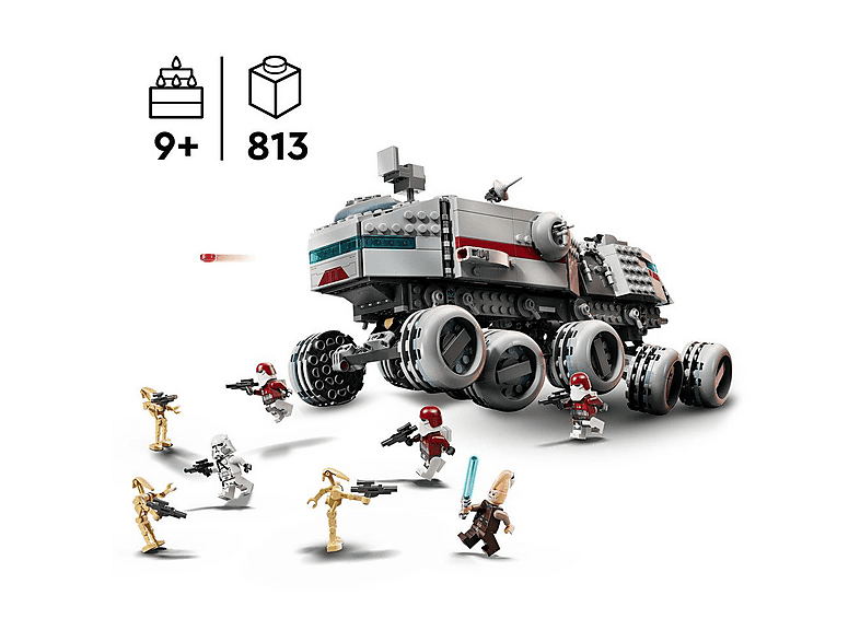 Thumbnail - LEGO Star Wars™ 75413 Republikanischer Juggernaut Bausatz, Mehrfarbig