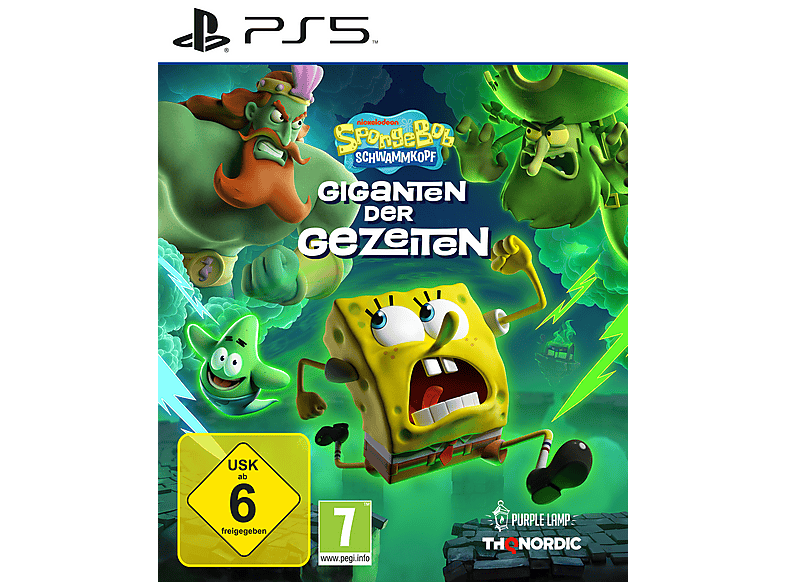 SpongeBob SquarePants: Giganten der Gezeiten - PlayStation 5 [Blu-ray]