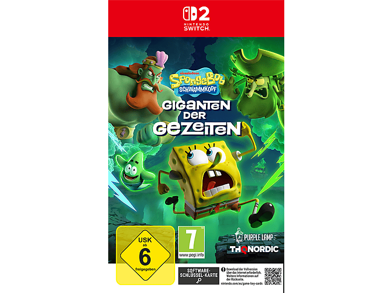 SpongeBob SquarePants: Giganten der Gezeiten - Nintendo Switch 2 [Game key card]