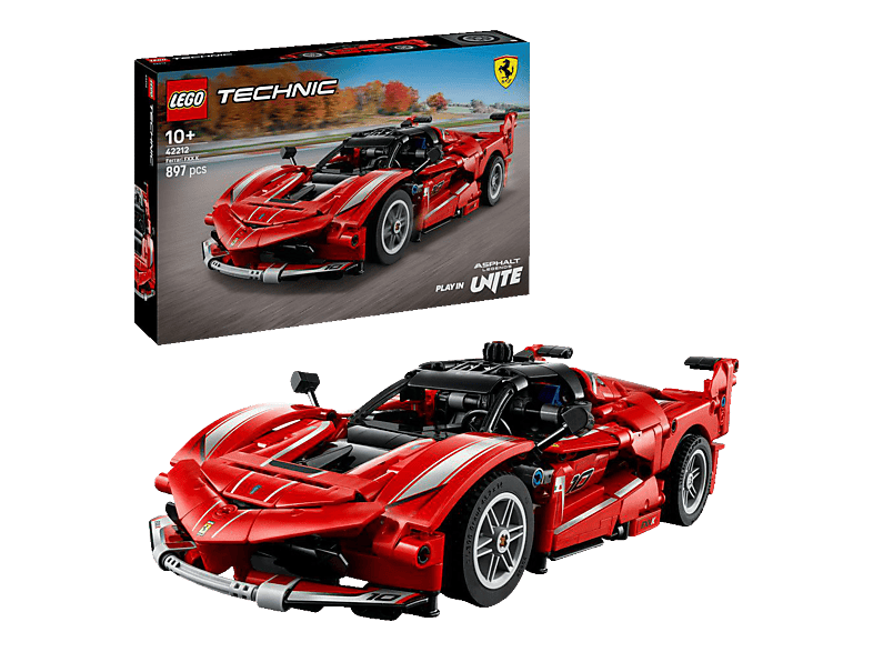 Lego Technic 42212 Ferrari FXX K Bausatz, Mehrfarbig