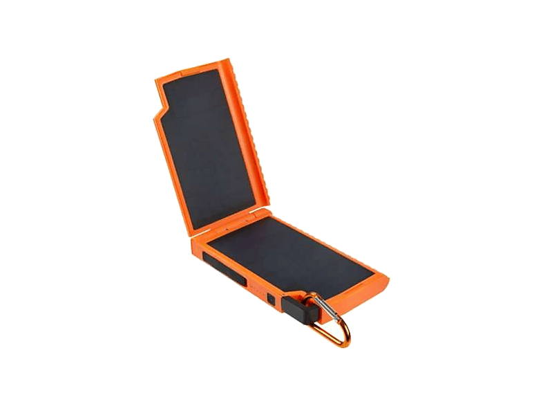 Powerbank - Xtorm XR105, 10000 mAh, 20W, 1x USB-C, 2x USB-A, Solar, Negro/Naranja