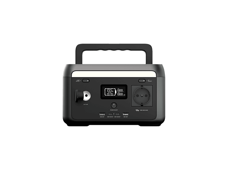 Powerbank - Xtorm XP2W300, 300W, 2x USB-C, 1x AC Socket, USB-A, Asa de Transporte, Pantalla LCD, Negro