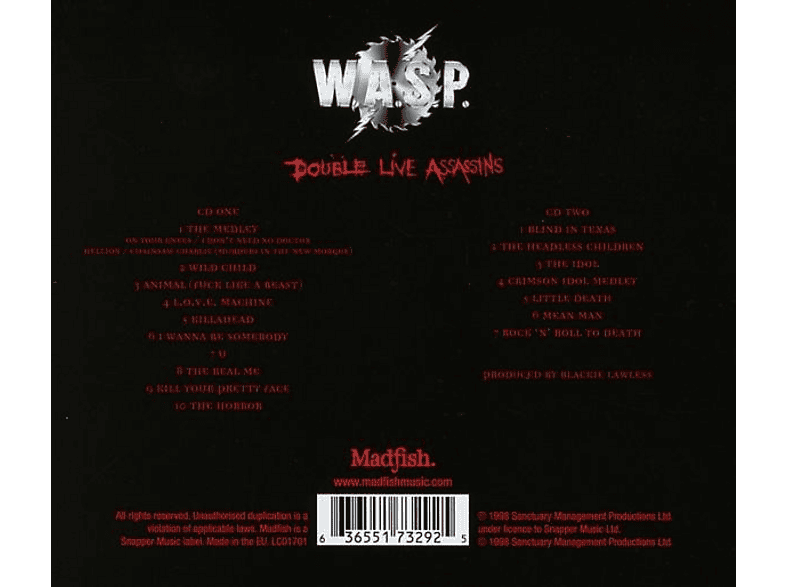 W.A.S.P. - Double Live Assassins [CD] — Foto 2 von 2