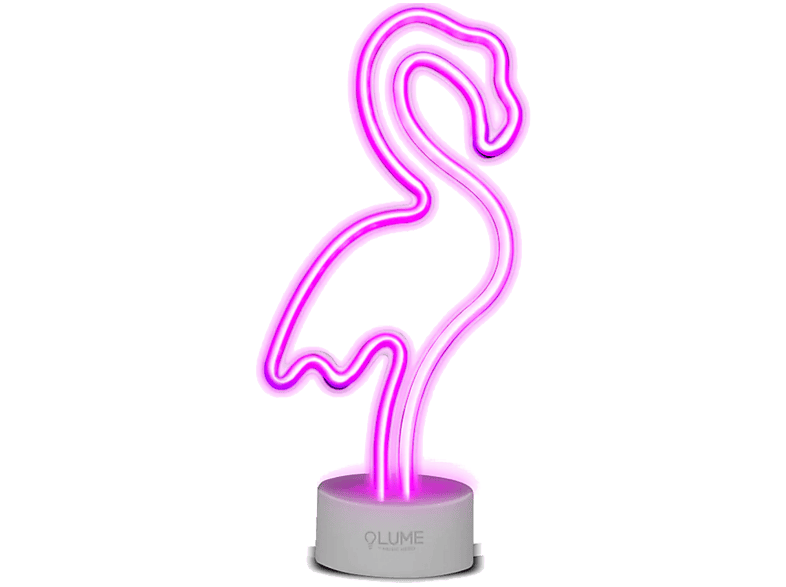 Stojący neon LED SBS Flaming Różowy