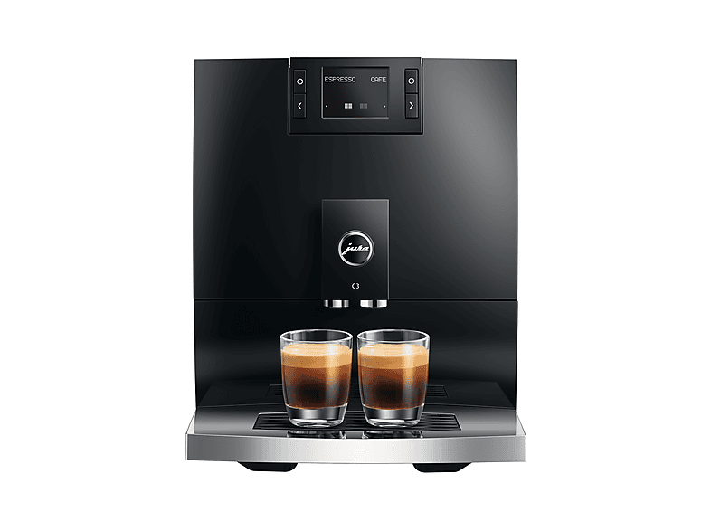 JURA C3 Kaffeevollautomat Piano Black
