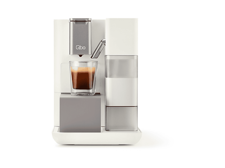 TCHIBO Qbo MILK MASTER + 24 Kapseln Kapselmaschine Weiß
