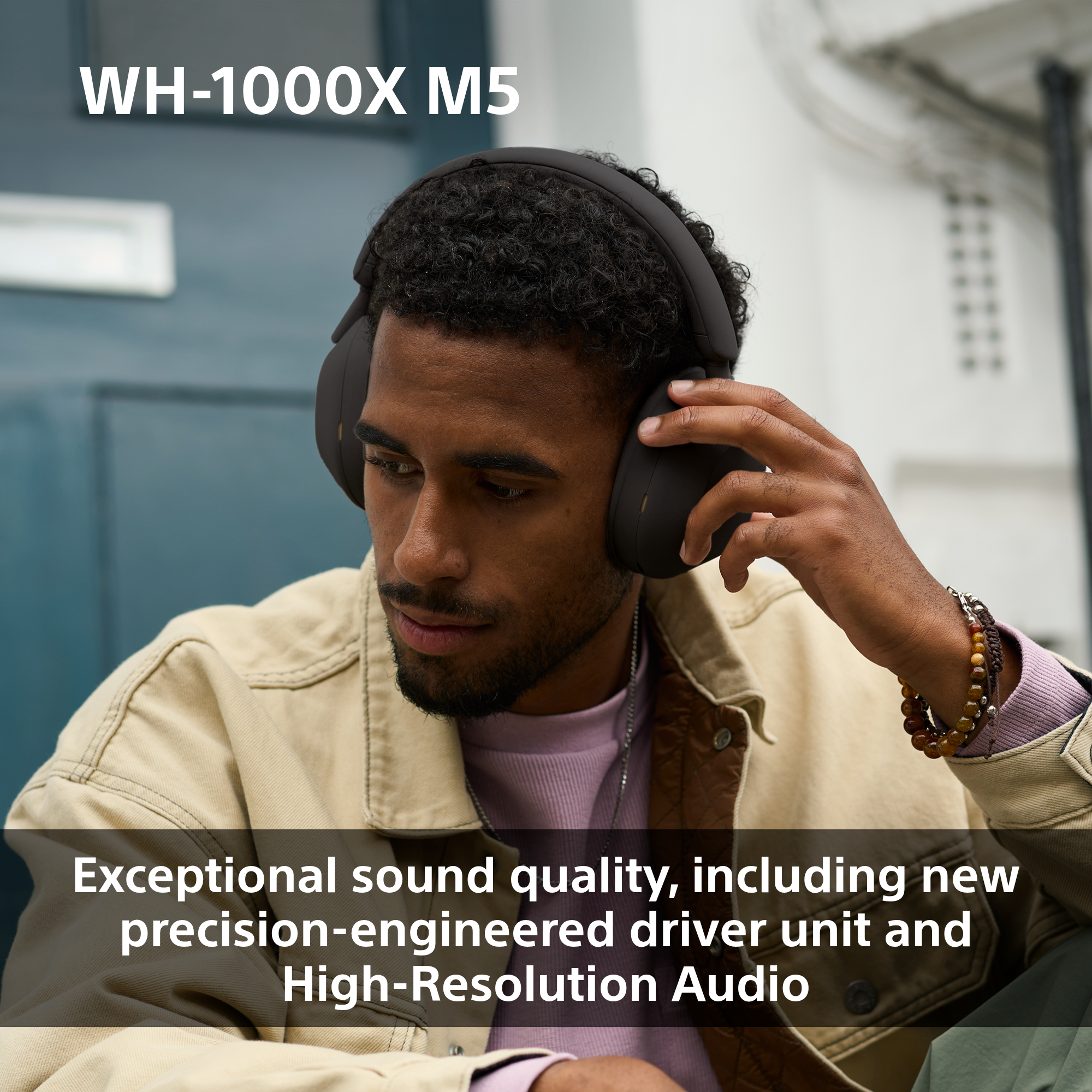 SONY WH-1000X M5, Over-ear Noise Cancelling-Kopfhörer Bluetooth
