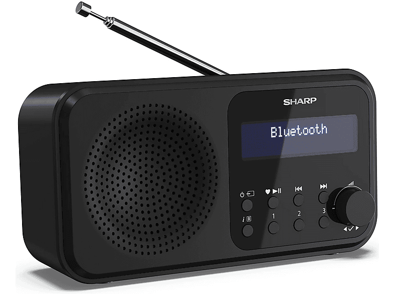 Radio przenośne SHARP Tokyo DR-P421 Czarny – zdjęcie 3