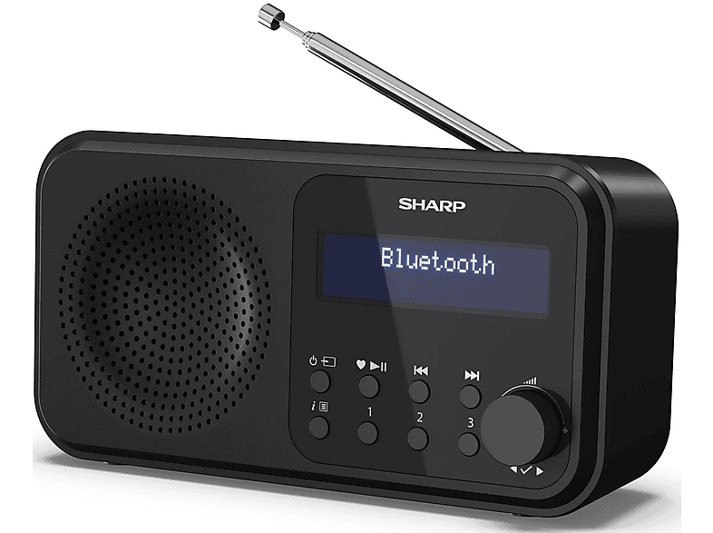 Radio przenośne SHARP Tokyo DR-P421 Czarny – zdjęcie 2