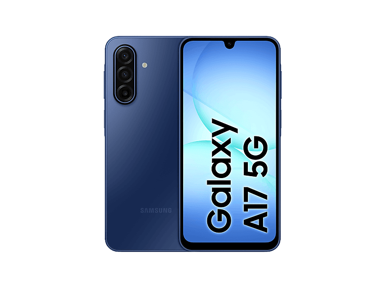 Samsung Galaxy A17, Azul, 256 GB, 8 GB RAM, 6.7, FHD+ Super AMOLED, Mediatek G99 Octa-core, 5000 mAh, Android 15