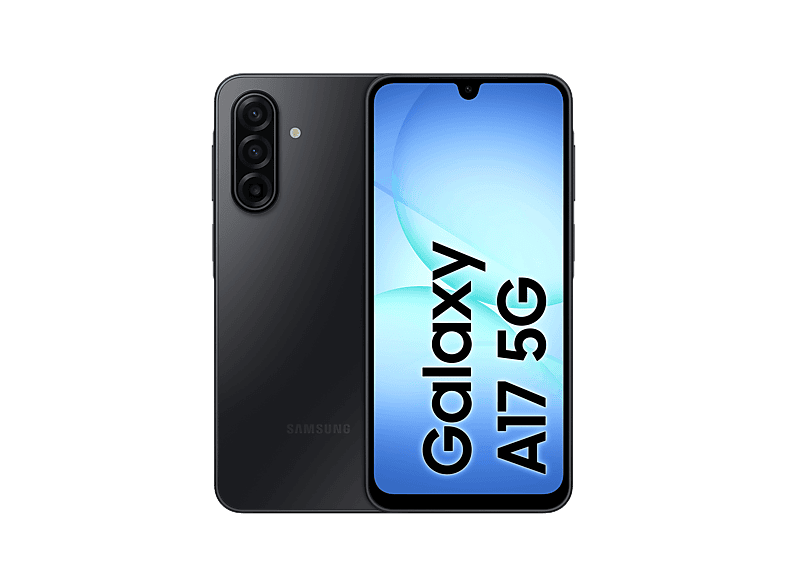 Samsung Galaxy A17, Negro, 256 GB, 8 GB RAM, 6.7, FHD+ Super AMOLED, Mediatek G99 Octa-core, 5000 mAh, Android 15