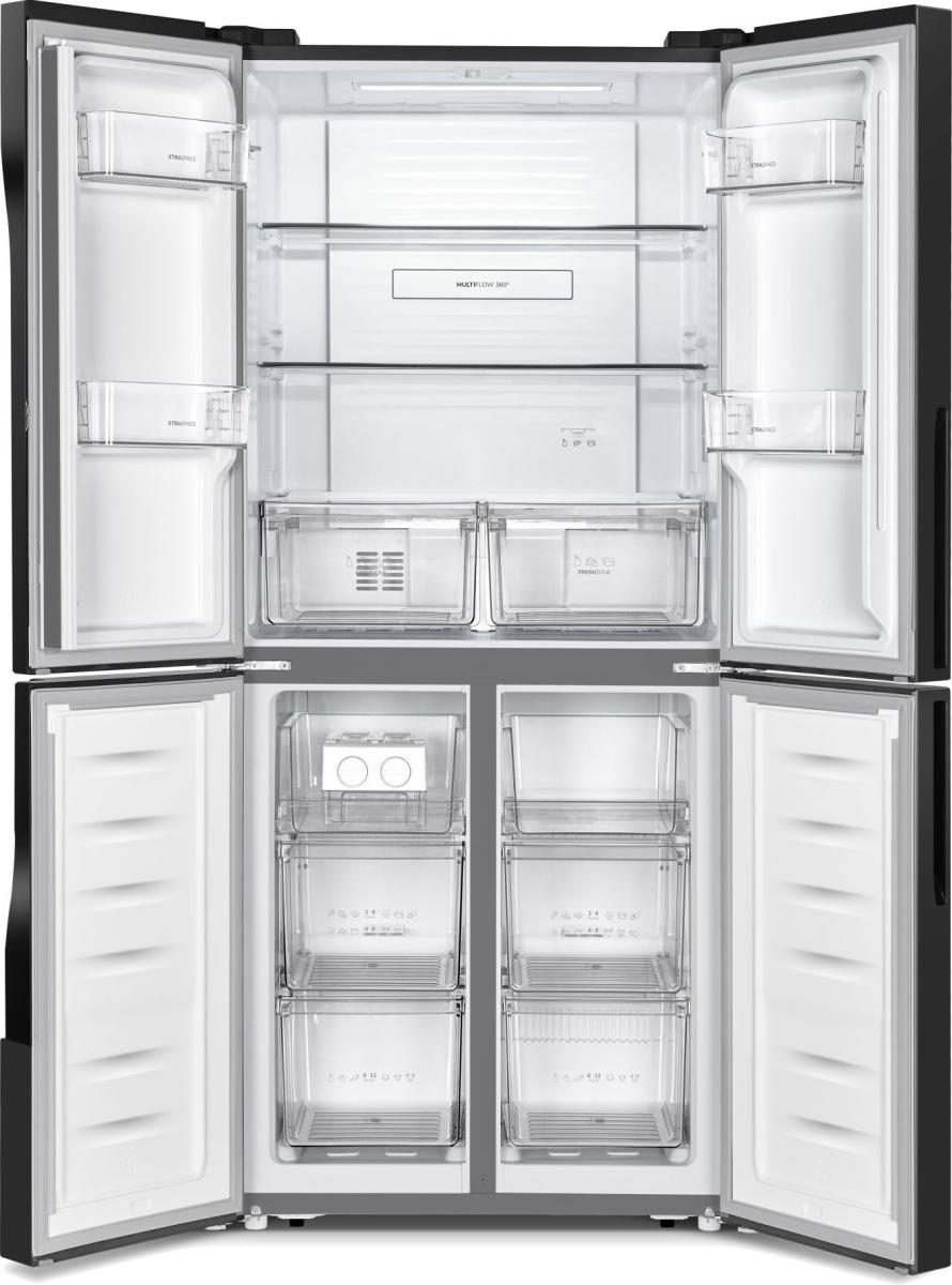 Chłodziarko-zamrażarka MultiDoor GORENJE NRM818EMB Czarny | MediaMarkt