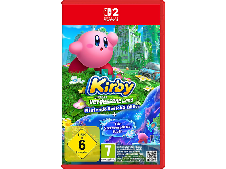 Kirby und das vergessene Land – Nintendo Switch 2 Edition + Die Sternensplitter-Welt - [Nintendo Switch 2]