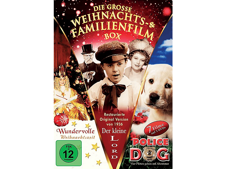 Die grosse Weihnachts- & Familienfilmbox DVD (FSK: 12)