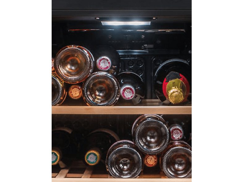 La Sommelière LS51.2ZSblack- 2 Temperaturzonen Weinkühlschrank (143 kWh, EEK: G, Schwarz, Anzahl Flaschen: 50) — Foto 5 von 5