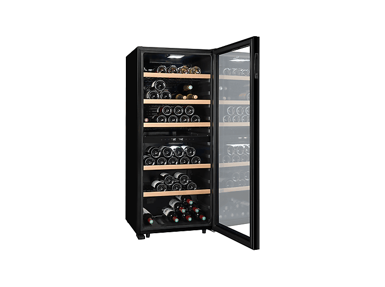 La Sommelière LS102DZblack- 2 Temperaturzonen Weinkühlschrank (233 l, 157 kWh, EEK: G, Schwarz, Anzahl Flaschen: 102) — Foto 5 von 5