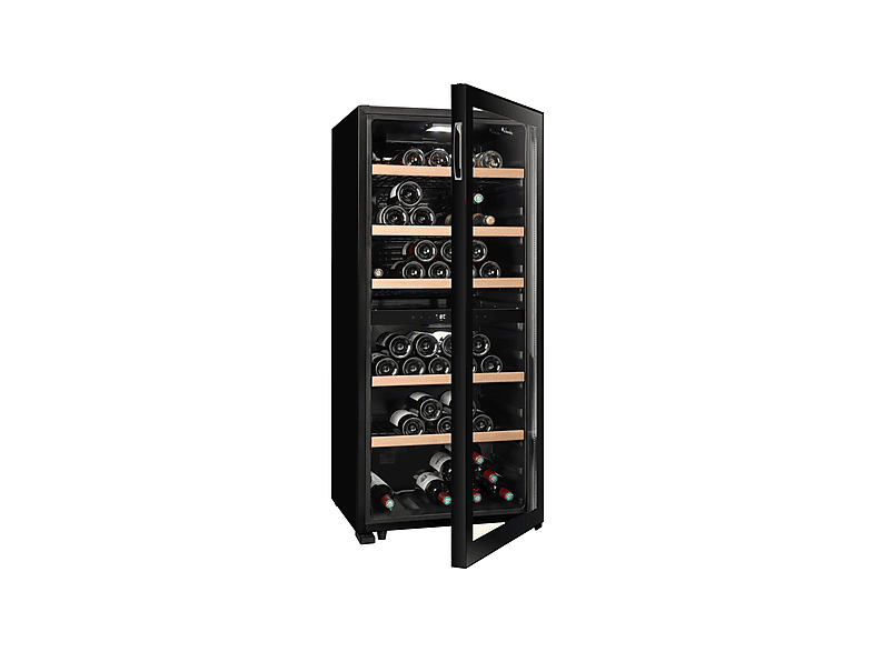 La Sommelière LS102DZblack- 2 Temperaturzonen Weinkühlschrank (233 l, 157 kWh, EEK: G, Schwarz, Anzahl Flaschen: 102) — Foto 4 von 5