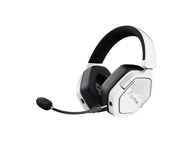 Trust Gxt493W Carus WRL Head Cuffie PC, White