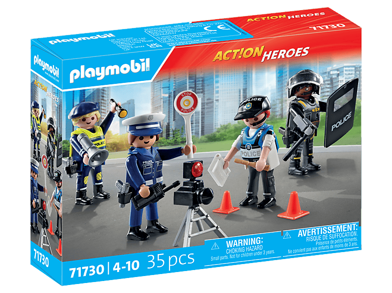 Playmobil 71730 City Action: Figurenset Polizei (Ab 4 Jahren; Spielset