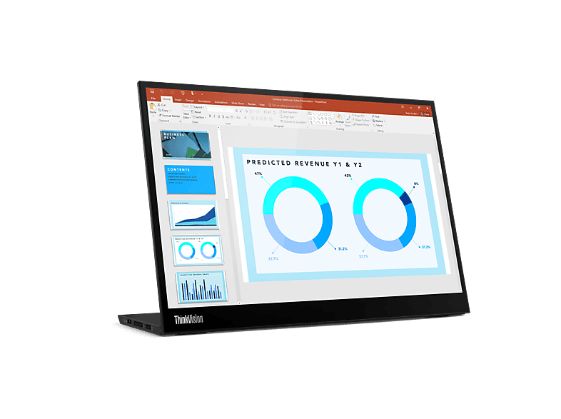 Thumbnail - LENOVO - B2B M14d 14 Zoll 2.4K Monitor (8 ms Reaktionszeit, 60 Hz)