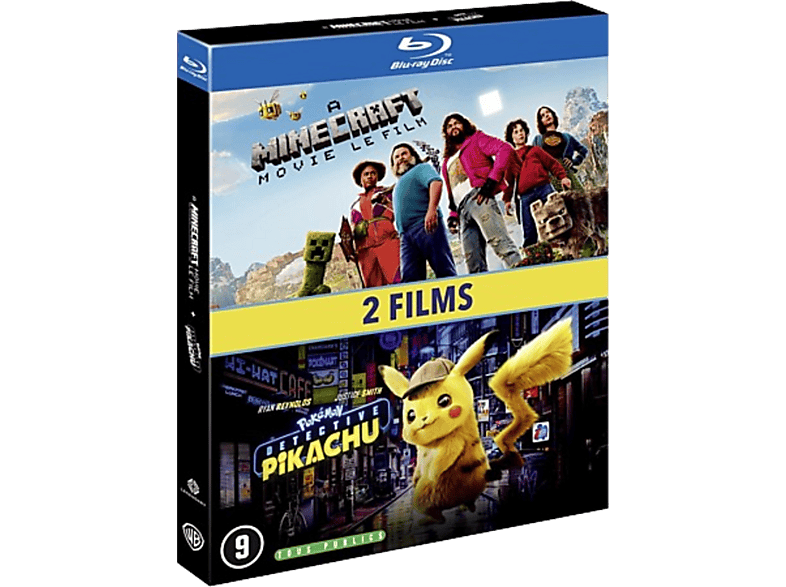Warner Home Video Minecraft + Detective Pikachu - Blu-ray