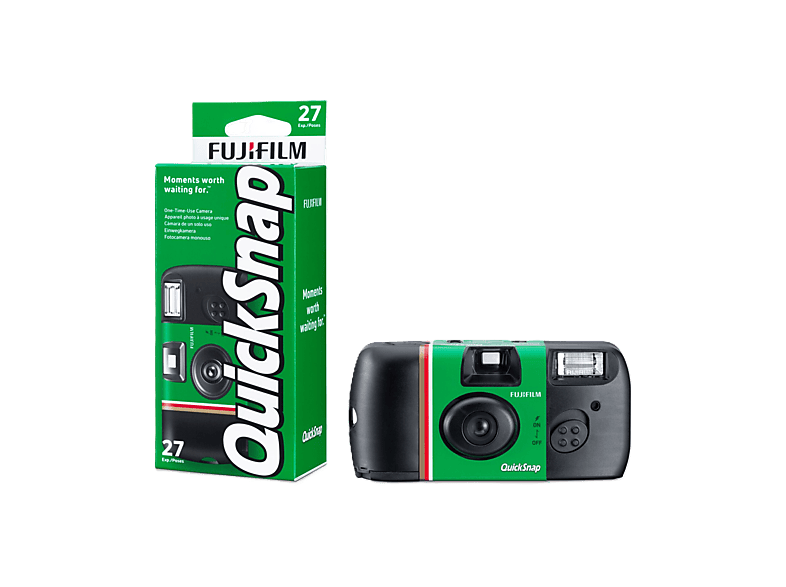 Fujifilm QuickSnap, ISO400, CN-16, 27 Farbfotos, Einwegkamera