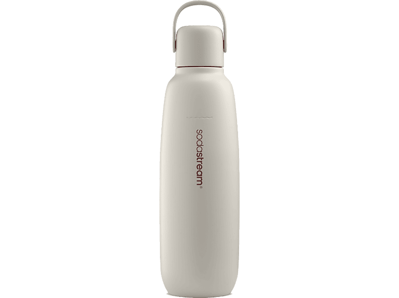 Sodastream Volledig Metalen Fles 09l - Zand Roestvrijstalen