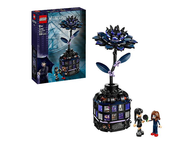 Lego Wednesday 76784 Schwarze Dahlie Bausatz