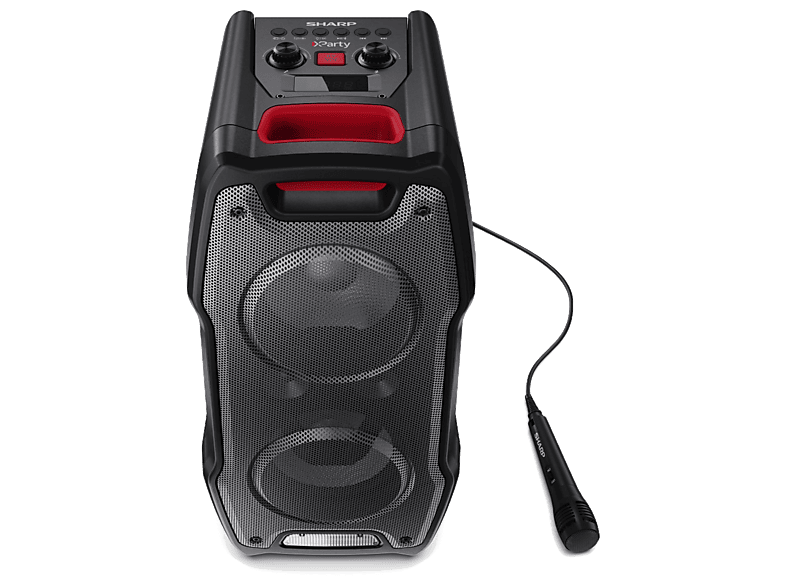 Power Audio SHARP PS-932, 180W, Bluetooth, Bateria 13 godzin,  Mikrofon w zestawie, IPX4, Tryb super bass