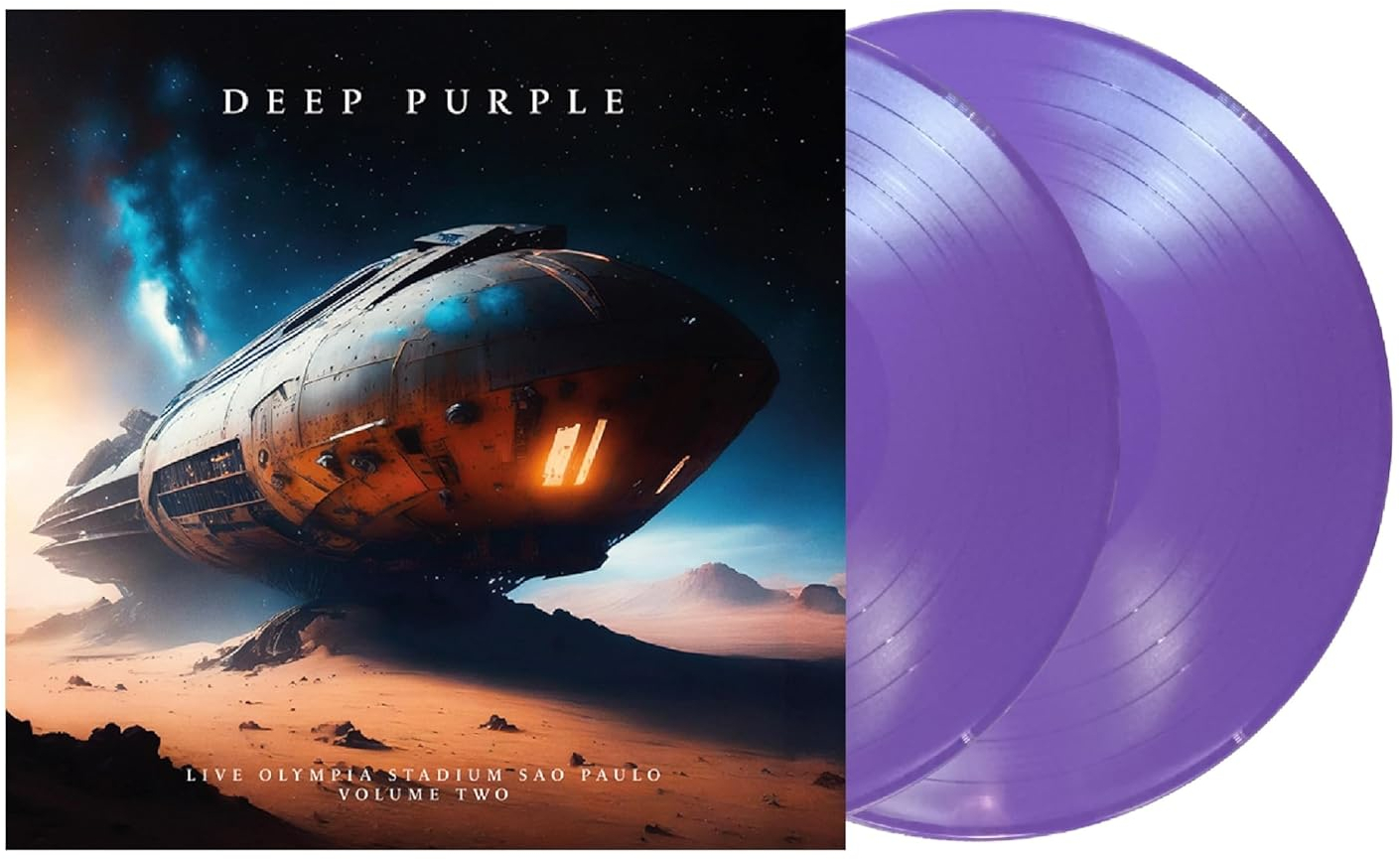 Deep Purple - Live Olympia Stadium Sao Paulo Volume Two (Purple Vinyl) (Vinyl LP (nagylemez))
