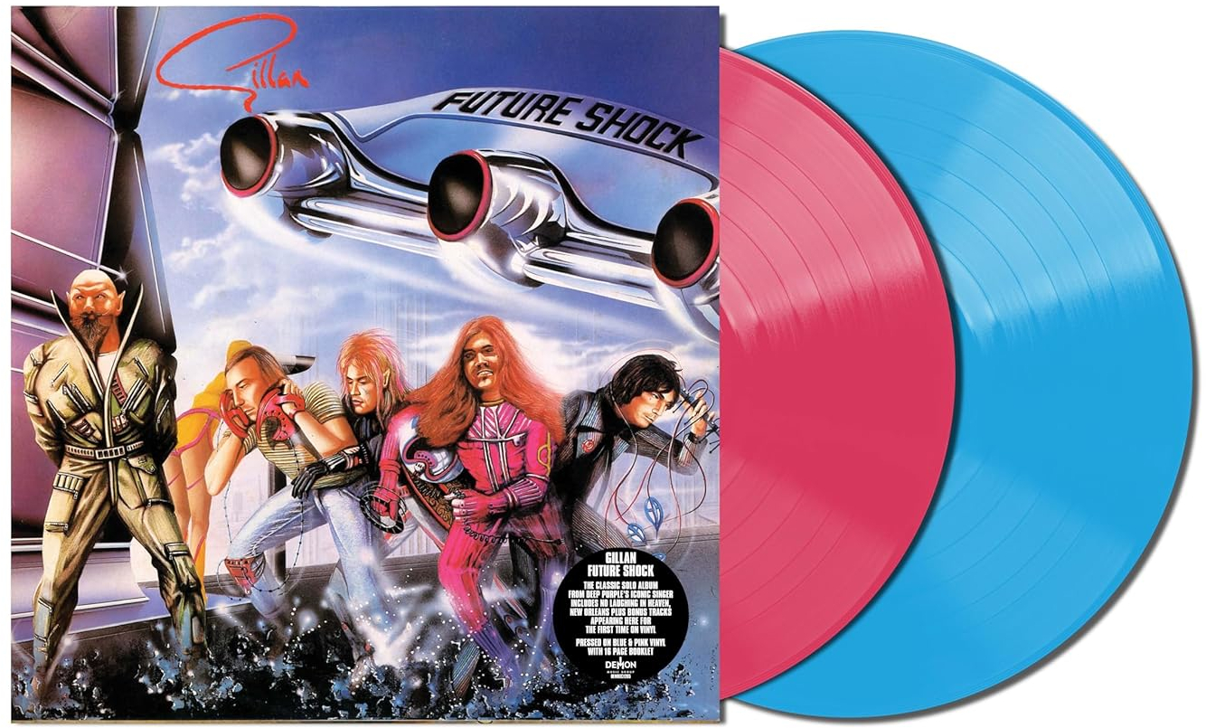 Gillan - Future Shock (Expanded Edition) (Blue & Pink Vinyl) (Vinyl LP (nagylemez))