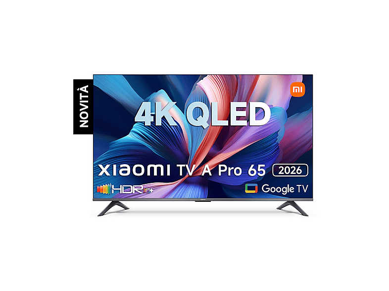 Xiaomi TV 65″ QLED 4K Smart, cornice ultrasottile