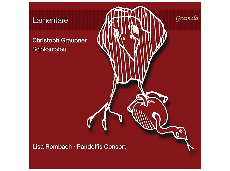 Pandolfis Consort/Rombach Lisa - Graupner: Solokantaten [Lamentare] - (CD)