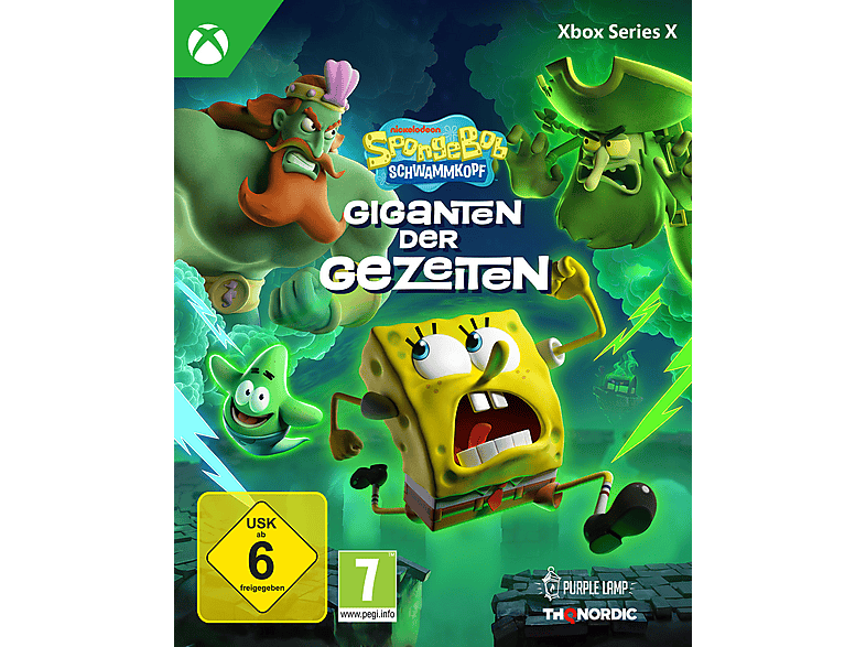 SpongeBob SquarePants: Giganten der Gezeiten - [Xbox Series X] (FSK: 6) Image
