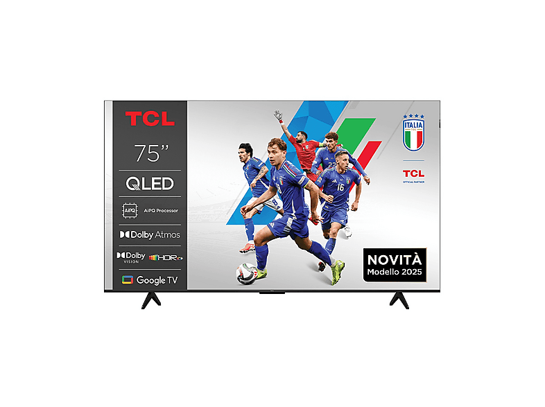 TCL 75P7K TV Qdled, 75", UHD 4K