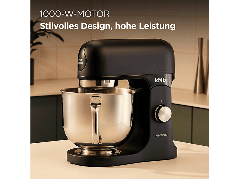 Kenwood KMX751ABK kMix Küchenmaschine Schwarz (1000 Watt) — Foto 2 von 5