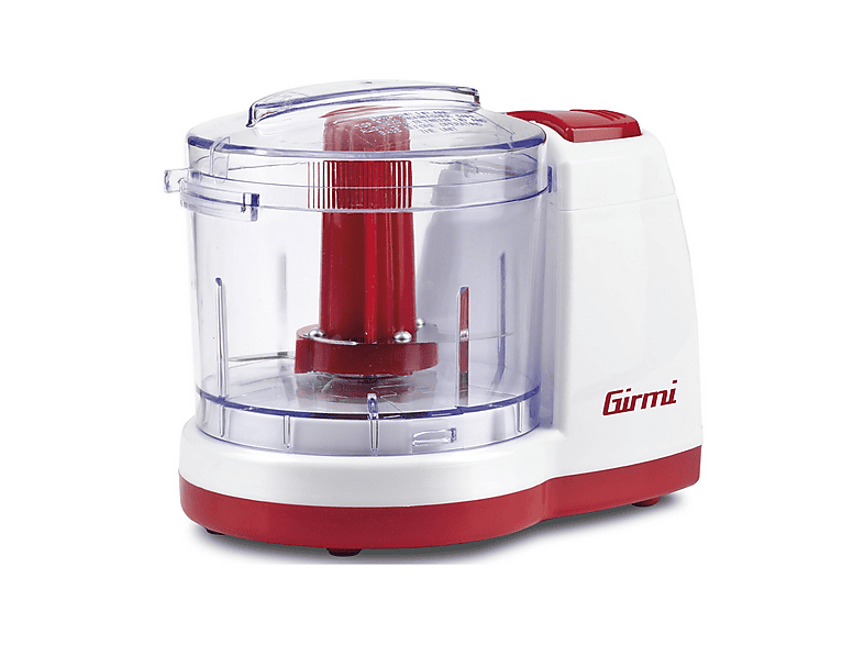 Girmi TR0301 Tritatutto 150W 350ml Lame Inox Funzione PULSE Bicchiere Smontabile colore Rosso Bianco