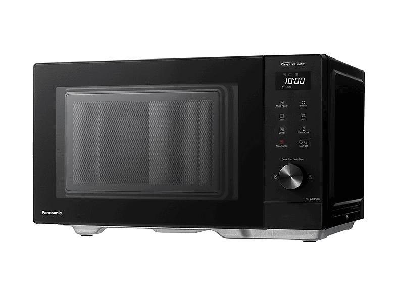 PANASONIC NN-GD35QBEPG, Mikrowelle (1000 Watt, Grillfunktion)