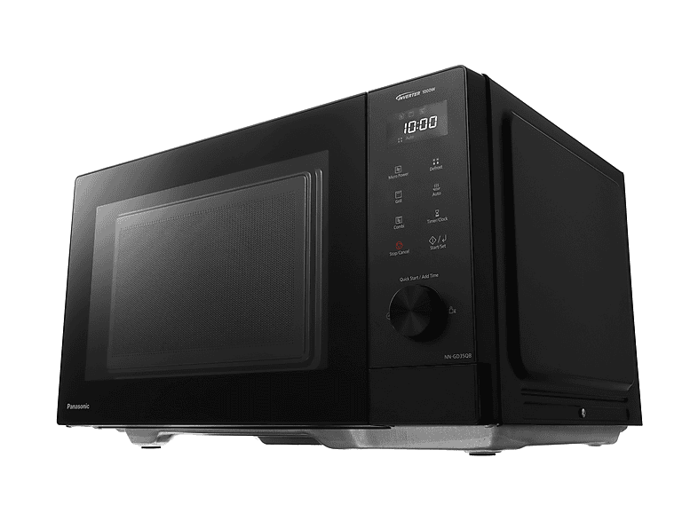 PANASONIC NN-GD35QBEPG, Mikrowelle (1000 Watt, Grillfunktion)
