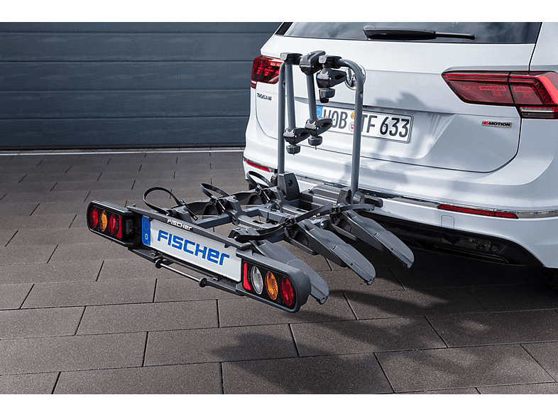 FISCHER 10443 ProlineEvo 3 Kupplungs-Fahrradträger, Schwarz)